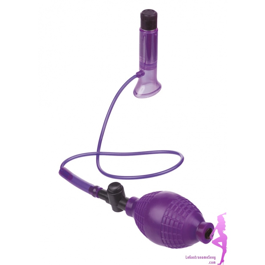 Вакуумная помпа для клитора и вагины Pipedream Pleasure Pump Fantasy For Her, фиолетовая 4965-12 PD - PipeDream - Для клитора - Купить