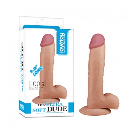 Gode ventouse soft - 25 cm de long