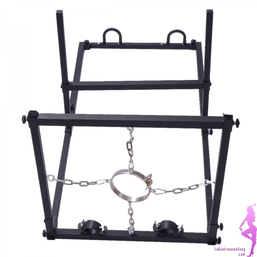 Cage en métal BDSM - Accessoire Pour Donjon SM