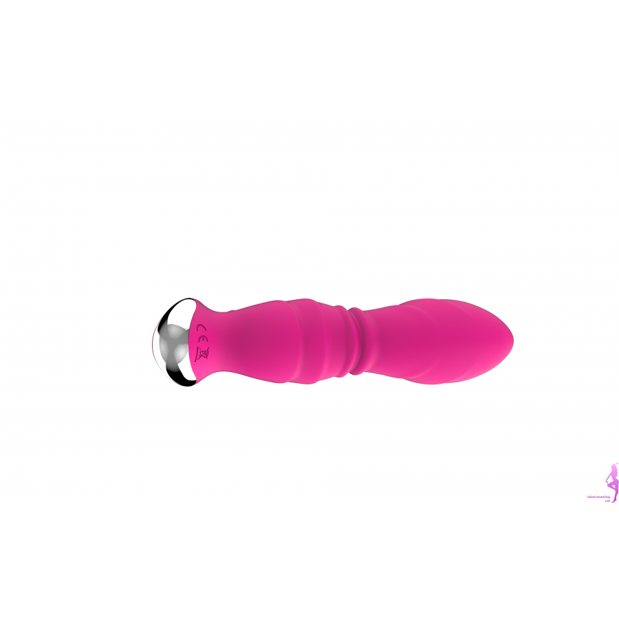 36.95€ - Vibromasseur télécommandé sextoy avec va-et-vient vaginal et  stimulation clitoris. Smartphone ou télécommande